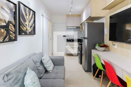 Sala / Cozinha de apartamento para alugar com 1 quarto, 33m² em Butantã, São Paulo