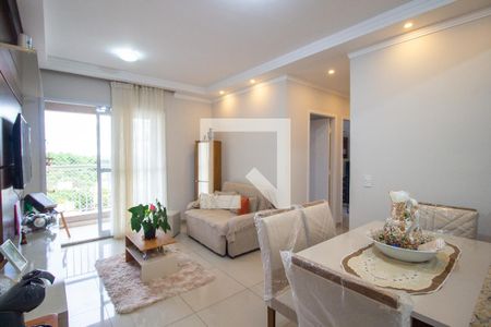 Sala de apartamento para alugar com 3 quartos, 62m² em Jardim Sao Carlos, Sorocaba