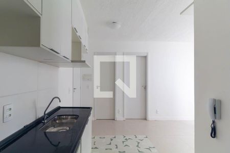 Cozinha de apartamento para alugar com 2 quartos, 34m² em Parque da Vila Prudente, São Paulo
