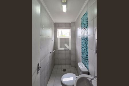 Banheiro Social de apartamento à venda com 1 quarto, 60m² em Vila Euclides, São Bernardo do Campo