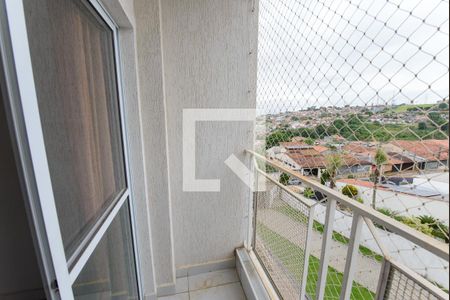 Varanda da Sala de apartamento para alugar com 2 quartos, 65m² em Monte Belo, Taubaté