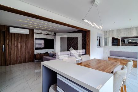Varanda da Sala de apartamento à venda com 3 quartos, 105m² em Barra Funda, São Paulo