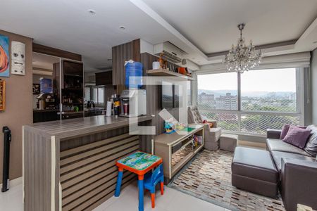 Sala de apartamento à venda com 2 quartos, 150m² em Cristal, Porto Alegre