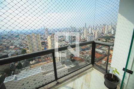 Varanda da Sala de apartamento à venda com 2 quartos, 53m² em Vila Bertioga, São Paulo