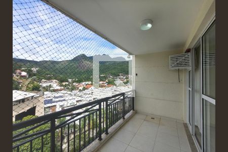 Varanda Sala de apartamento à venda com 3 quartos, 93m² em Freguesia (jacarepaguá), Rio de Janeiro