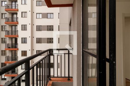 Varanda da Sala de apartamento para alugar com 2 quartos, 37m² em Vila Maria, São Paulo