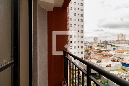 Varanda da Sala de apartamento para alugar com 2 quartos, 37m² em Vila Maria, São Paulo