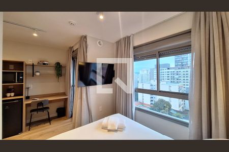 Sala/Quarto de kitnet/studio para alugar com 1 quarto, 23m² em Pompeia, São Paulo