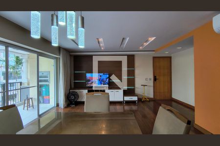 Sala de apartamento para alugar com 3 quartos, 127m² em Barra da Tijuca, Rio de Janeiro