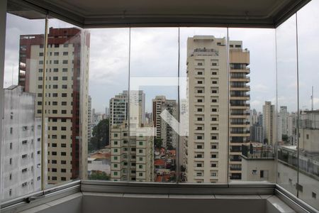 Varanda da Sala de apartamento para alugar com 3 quartos, 90m² em Vila Clementino, São Paulo