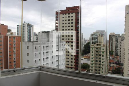 Varanda da Sala de apartamento para alugar com 3 quartos, 90m² em Vila Clementino, São Paulo