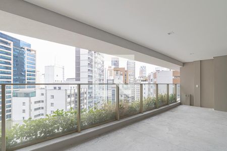 Varanda gourmet de apartamento à venda com 3 quartos, 150m² em Indianópolis, São Paulo