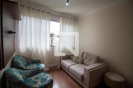 Sala de apartamento para alugar com 1 quarto, 50m² em Brooklin, São Paulo