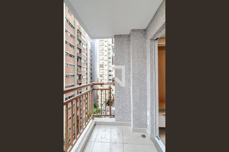 Varanda da Sala de apartamento para alugar com 2 quartos, 40m² em Perdizes, São Paulo