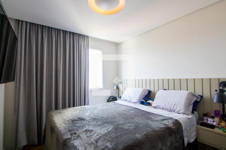 Quarto 1 - Suíte de apartamento à venda com 2 quartos, 78m² em Vila Assunção, Santo André