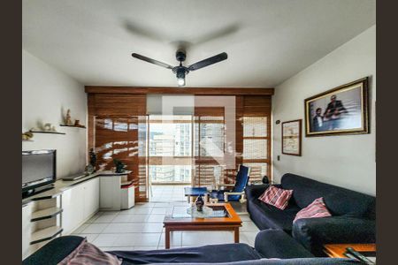 Sala de apartamento para alugar com 2 quartos, 86m² em Guilhermina, Praia Grande