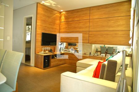 Sala de casa de condomínio à venda com 3 quartos, 100m² em Jardim Lauro Gomes, São Bernardo do Campo