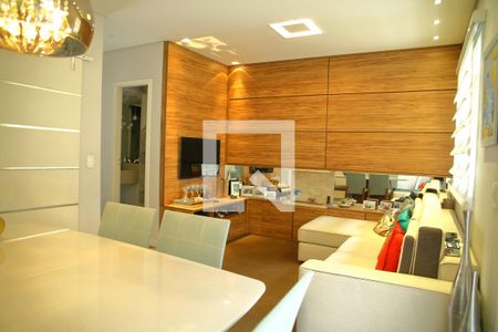 Sala de casa de condomínio à venda com 3 quartos, 100m² em Jardim Lauro Gomes, São Bernardo do Campo