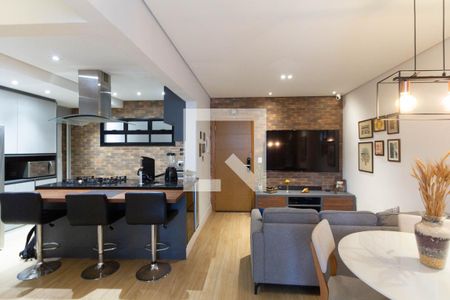 Sala de apartamento à venda com 1 quarto, 56m² em Vila Nova Conceição, São Paulo