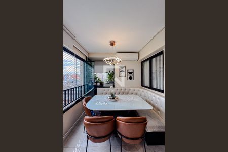 Varanda da Sala de apartamento para alugar com 3 quartos, 70m² em Brás, São Paulo