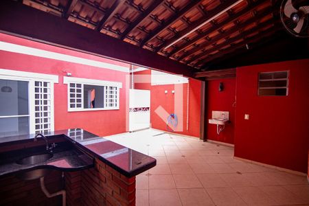 Area Gourmet de casa de condomínio para alugar com 3 quartos, 100m² em Parque Residencial Indaia, Indaiatuba