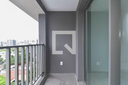 Varanda de kitnet/studio à venda com 1 quarto, 26m² em Cidade Monções, São Paulo