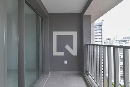 Varanda de kitnet/studio à venda com 1 quarto, 25m² em Cidade Monções, São Paulo