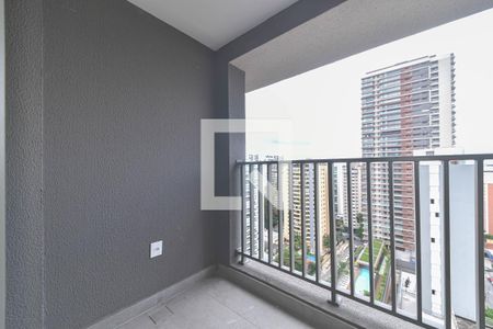 Varanda de kitnet/studio à venda com 1 quarto, 25m² em Cidade Monções, São Paulo