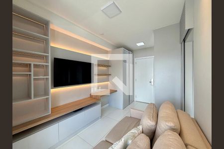 Sala de apartamento para alugar com 1 quarto, 33m² em Brooklin, São Paulo