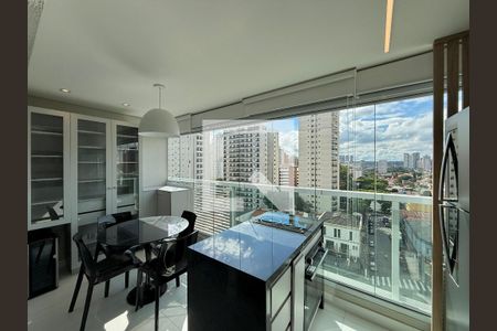 Varanda de apartamento para alugar com 1 quarto, 33m² em Brooklin, São Paulo