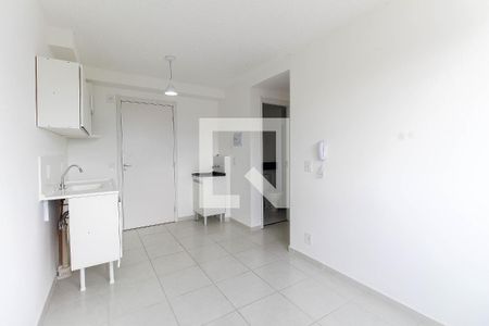 Sala - Cozinha de apartamento para alugar com 2 quartos, 32m² em Jardim Soares, São Paulo