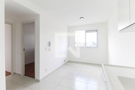 Sala - Cozinha de apartamento para alugar com 2 quartos, 32m² em Jardim Soares, São Paulo