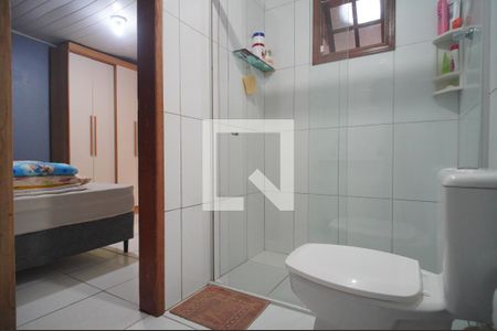 Banheiro da Suíte de casa para alugar com 1 quarto, 65m² em Campina, São Leopoldo