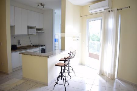 Sala/Cozinha de apartamento para alugar com 1 quarto, 58m² em Jardim Nova Alianca, Ribeirão Preto