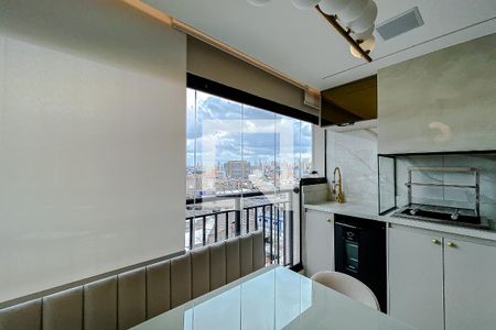 Varanda da Sala de apartamento à venda com 2 quartos, 84m² em Brás, São Paulo