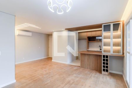 Sala de apartamento para alugar com 3 quartos, 110m² em Jardim Caravelas, São Paulo