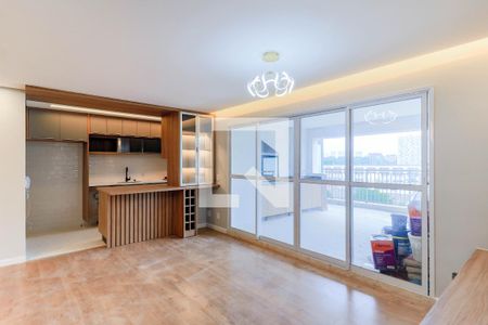 Sala de apartamento para alugar com 3 quartos, 110m² em Jardim Caravelas, São Paulo