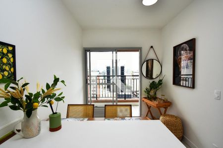 sala de jantar de apartamento para alugar com 2 quartos, 39m² em Pinheiros, São Paulo