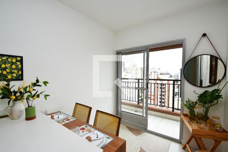 sala de jantar de apartamento para alugar com 2 quartos, 39m² em Pinheiros, São Paulo