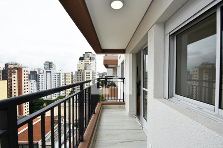 varanda sala de jantar de apartamento para alugar com 2 quartos, 39m² em Pinheiros, São Paulo