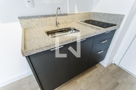 Sala/Cozinha de apartamento para alugar com 1 quarto, 24m² em Vila Nova Conceição, São Paulo