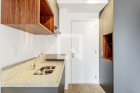 Sala/Cozinha de apartamento para alugar com 1 quarto, 24m² em Vila Nova Conceição, São Paulo