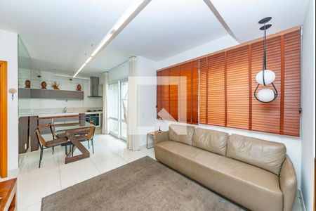 Sala de apartamento à venda com 2 quartos, 74m² em , Belo Horizonte