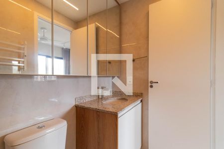 Banheiro de kitnet/studio para alugar com 1 quarto, 24m² em Pompeia, São Paulo