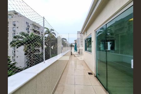 Varanda  de apartamento para alugar com 3 quartos, 160m² em Flamengo, Rio de Janeiro