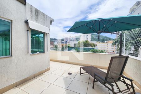 Área Externa  de apartamento para alugar com 3 quartos, 160m² em Flamengo, Rio de Janeiro