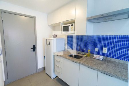 Cozinha de kitnet/studio à venda com 1 quarto, 30m² em Vila Clementino, São Paulo