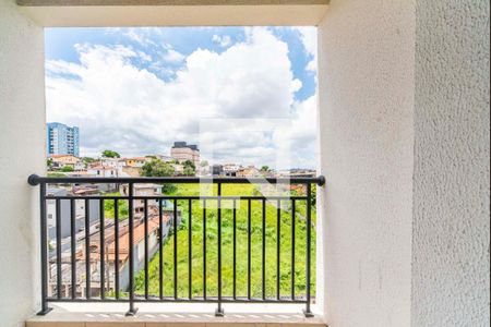 Varanda da Sala de apartamento à venda com 2 quartos, 56m² em Jardim Jamaica, Santo André