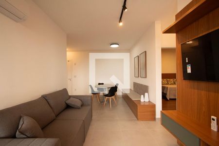 Sala  de apartamento para alugar com 2 quartos, 65m² em Jardim Guaruja, Sorocaba