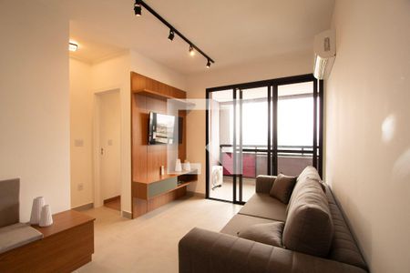 Sala  de apartamento para alugar com 2 quartos, 65m² em Jardim Guaruja, Sorocaba